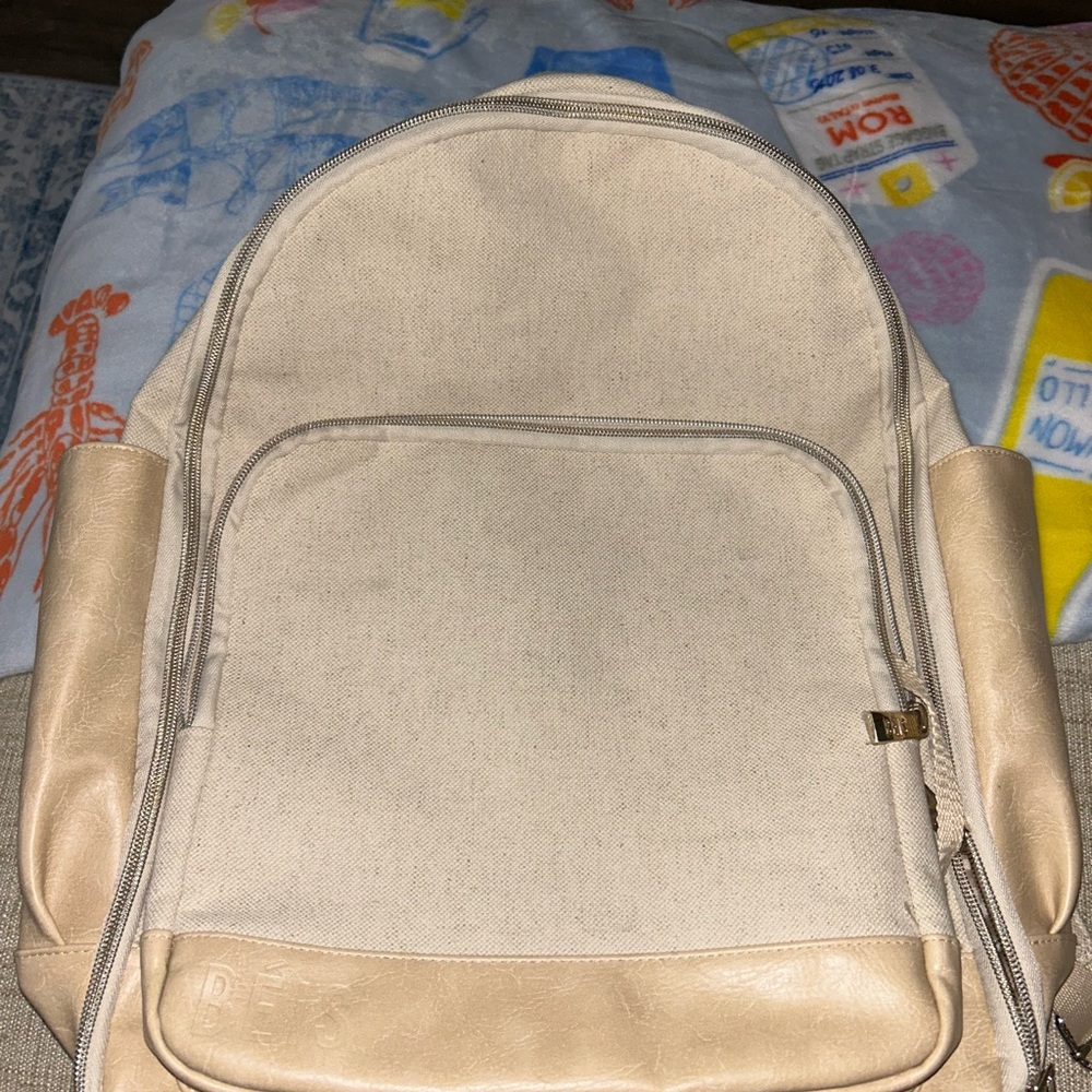 Beis Beige Backpack